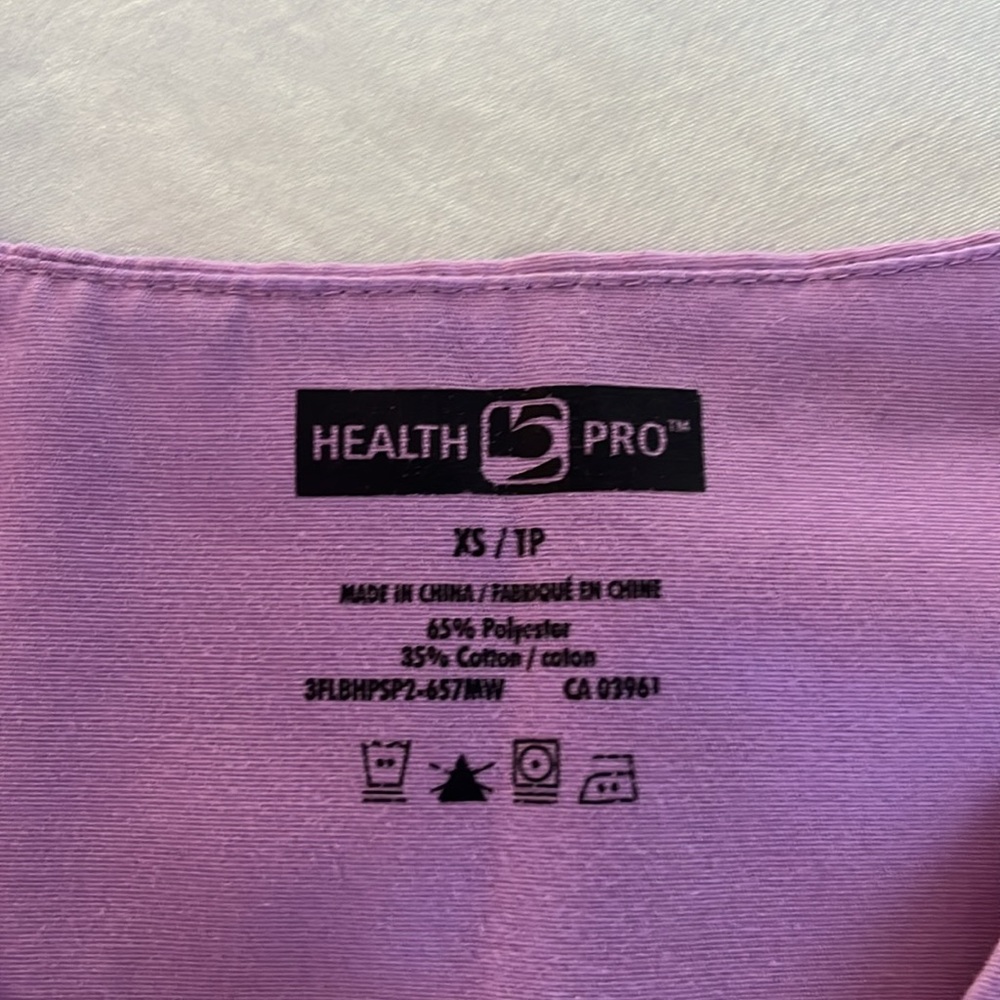 Health Pro Scrub Top XS - Picture 2 of 8